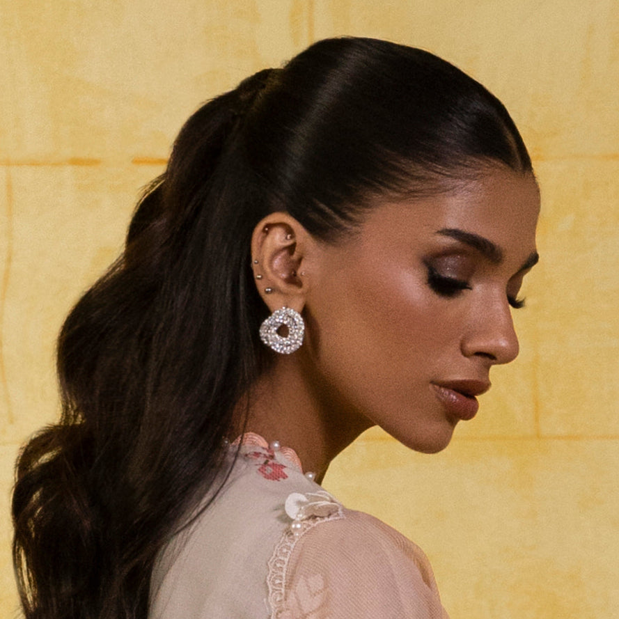Charlotte Zircon Earrings