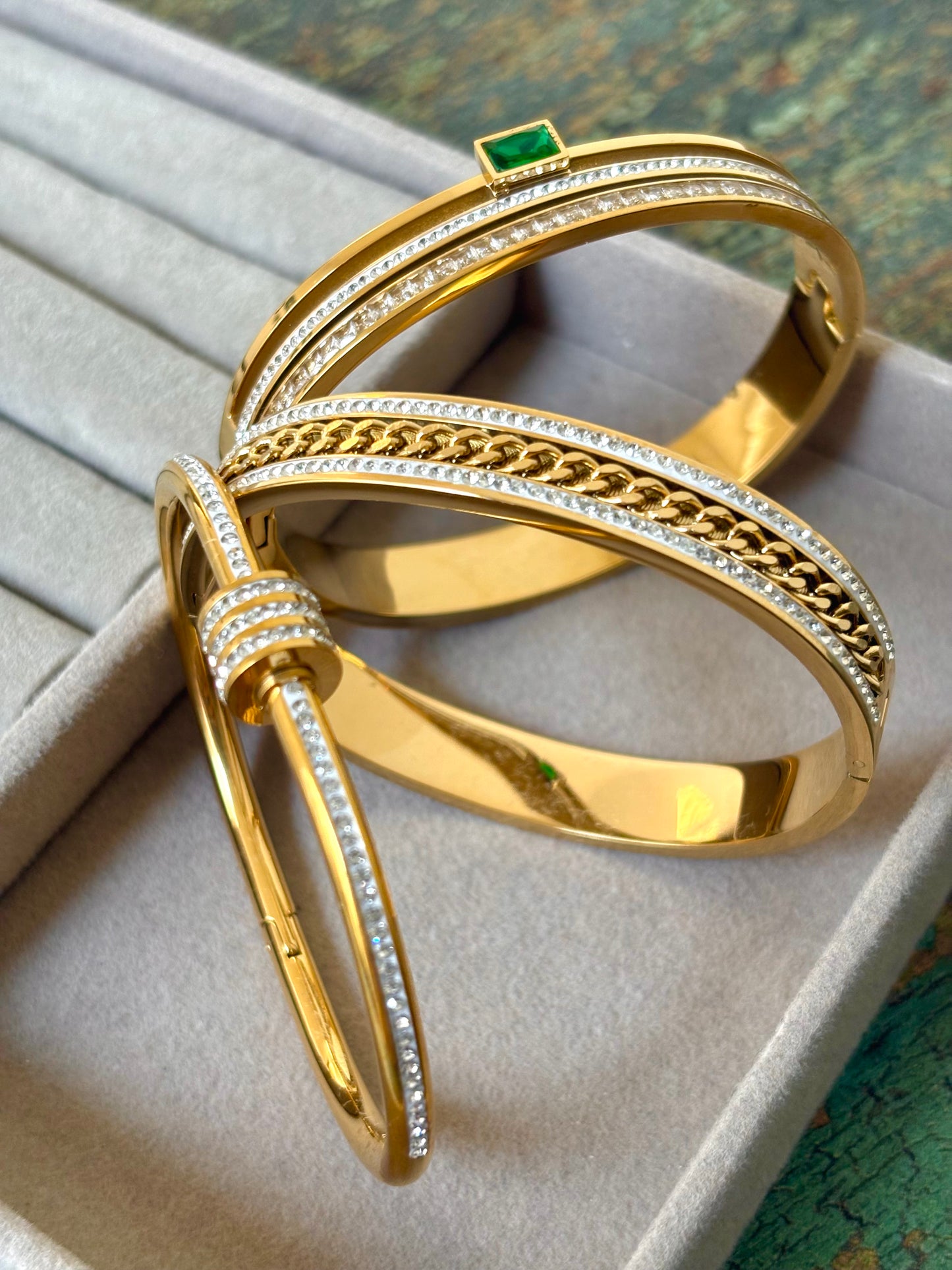 Statement Studded Cuff