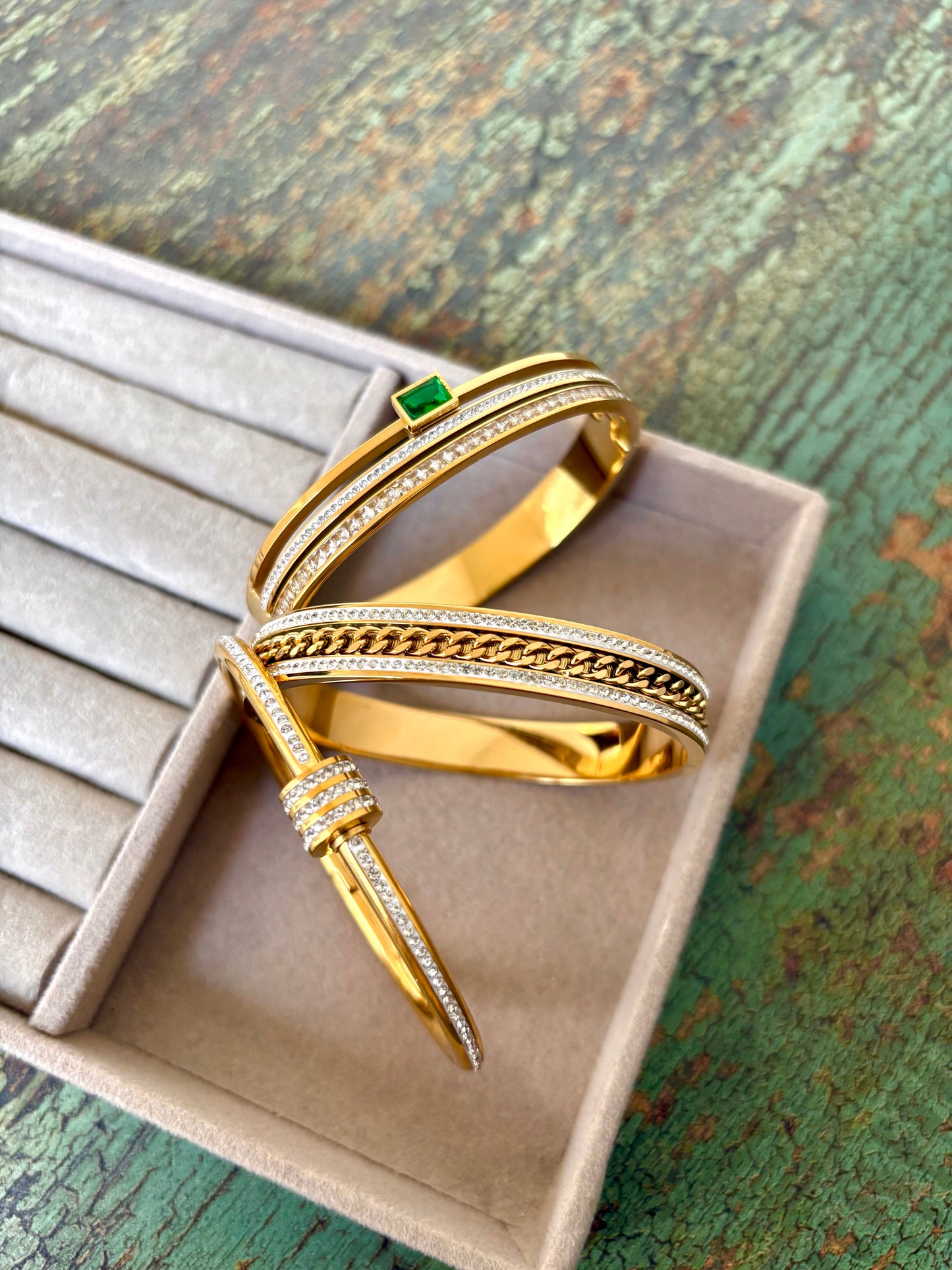 Statement Studded Cuff