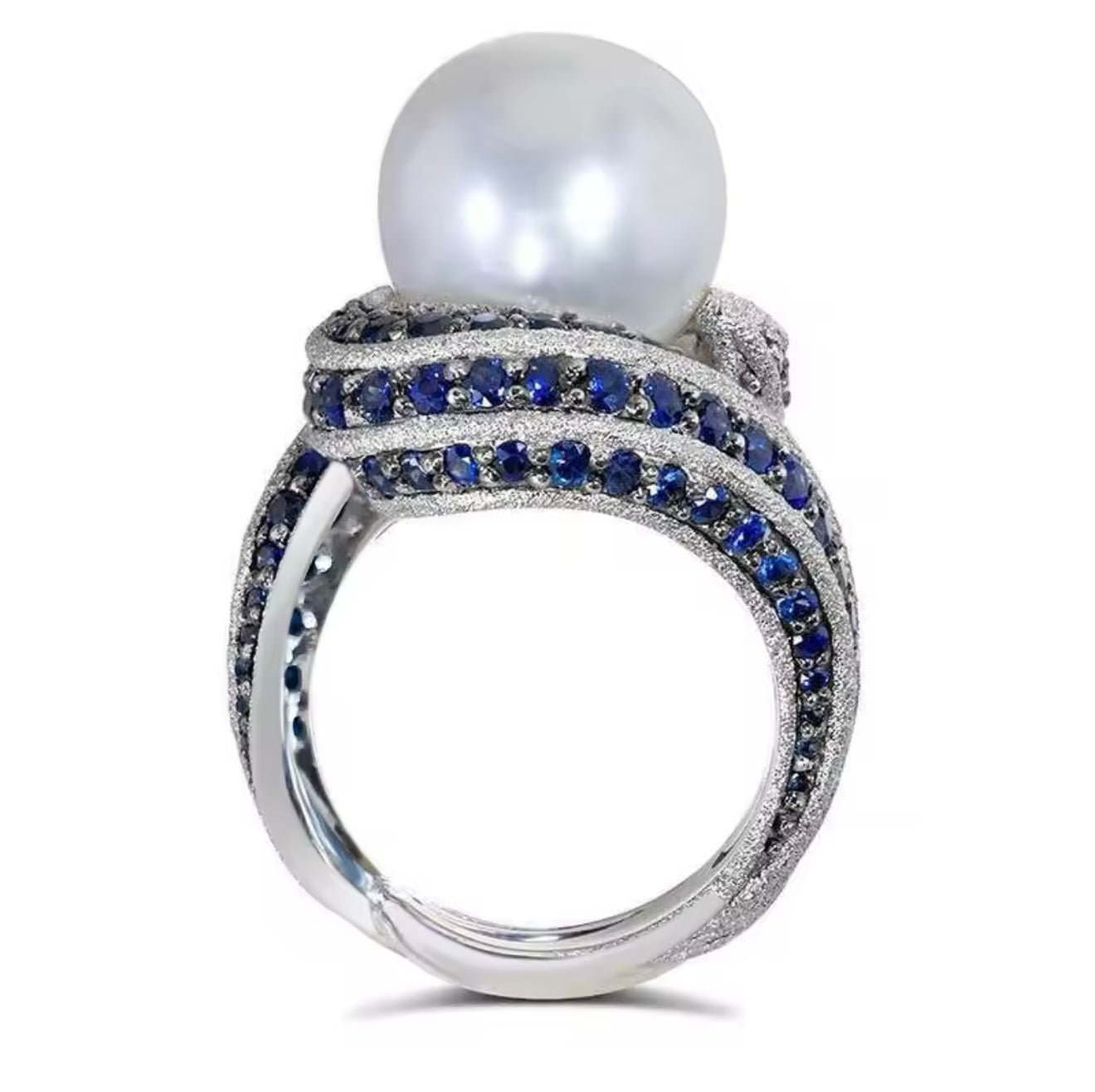 Blue Zirconia Ring