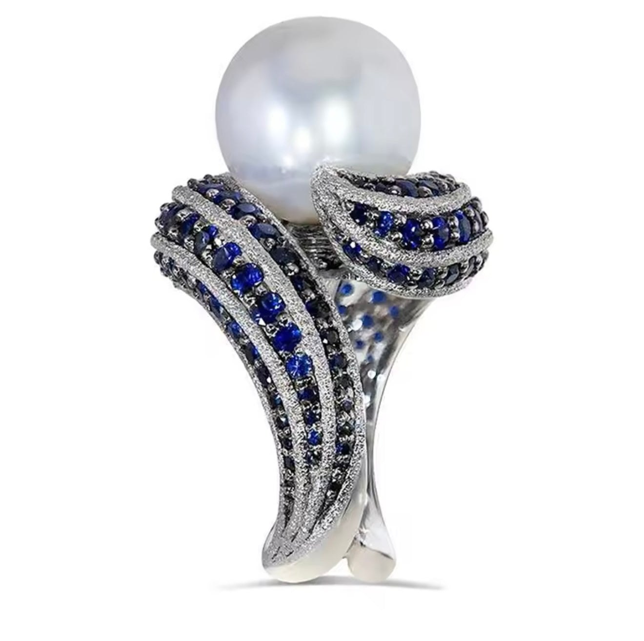 Blue Zirconia Ring