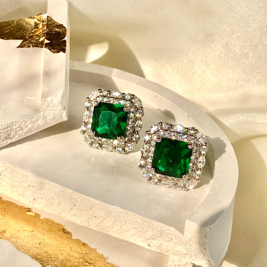 Emerald Earrings