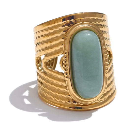 Turquoise Aura Ring