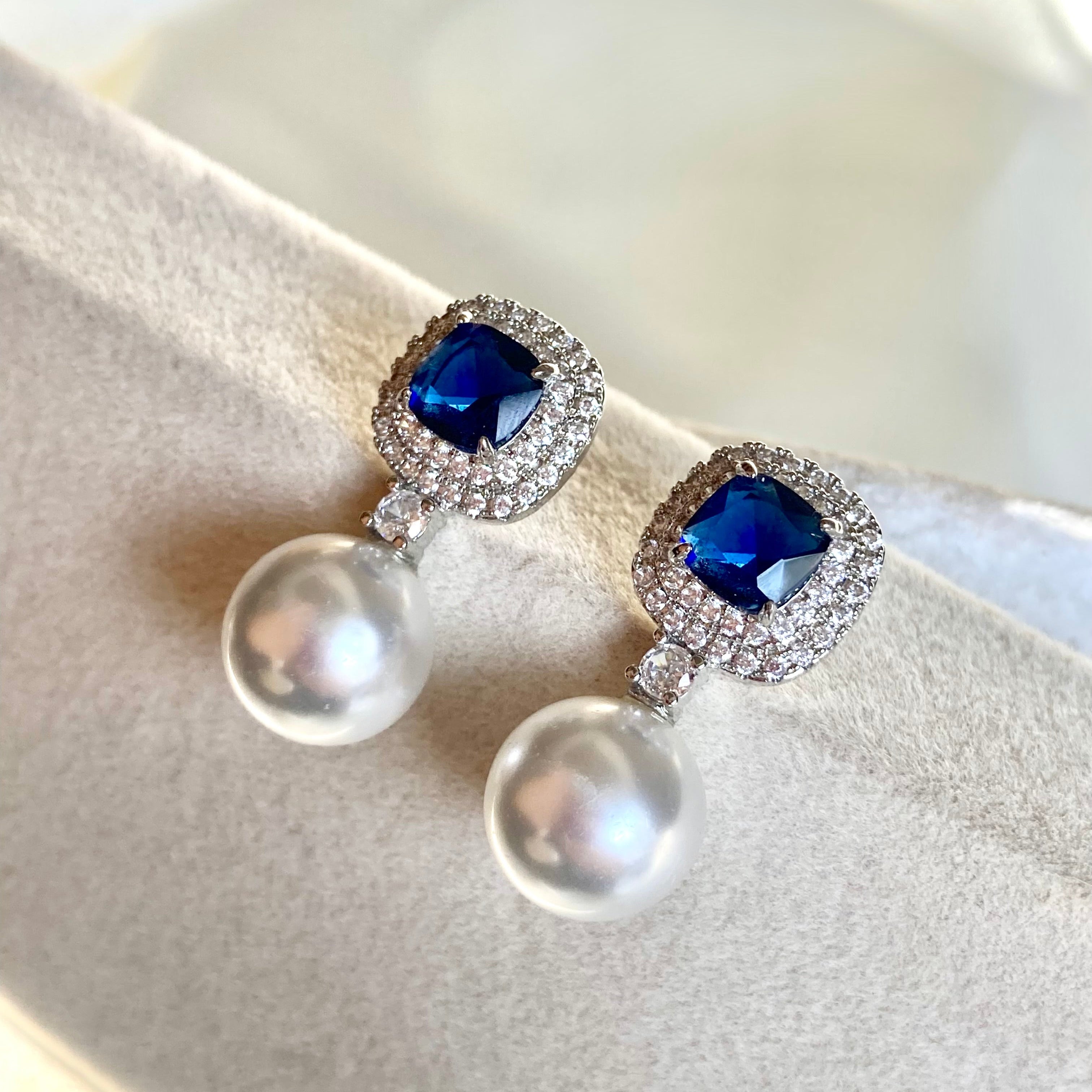 Sapphire Earrings