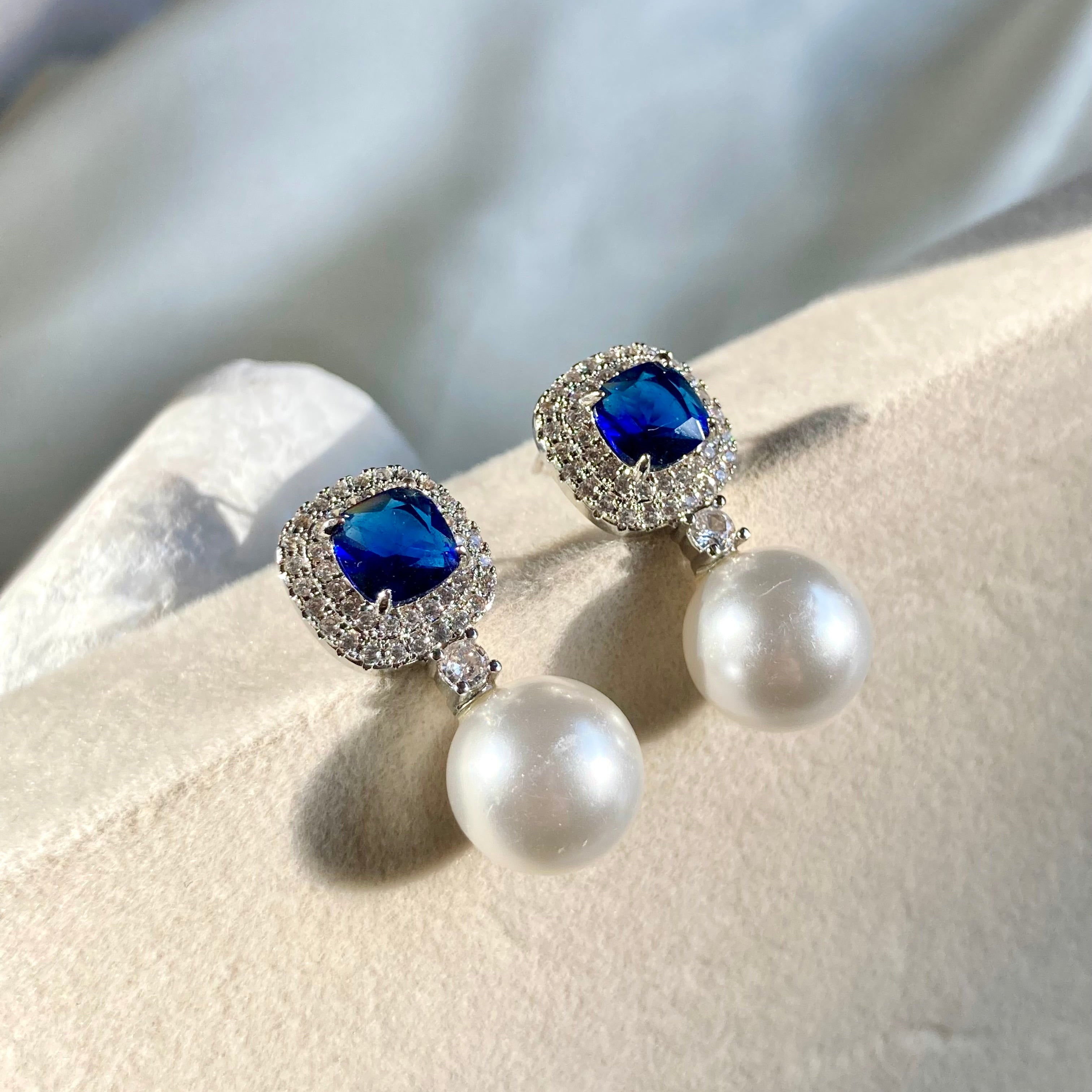 Sapphire Earrings