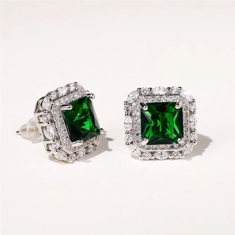 Emerald Earrings