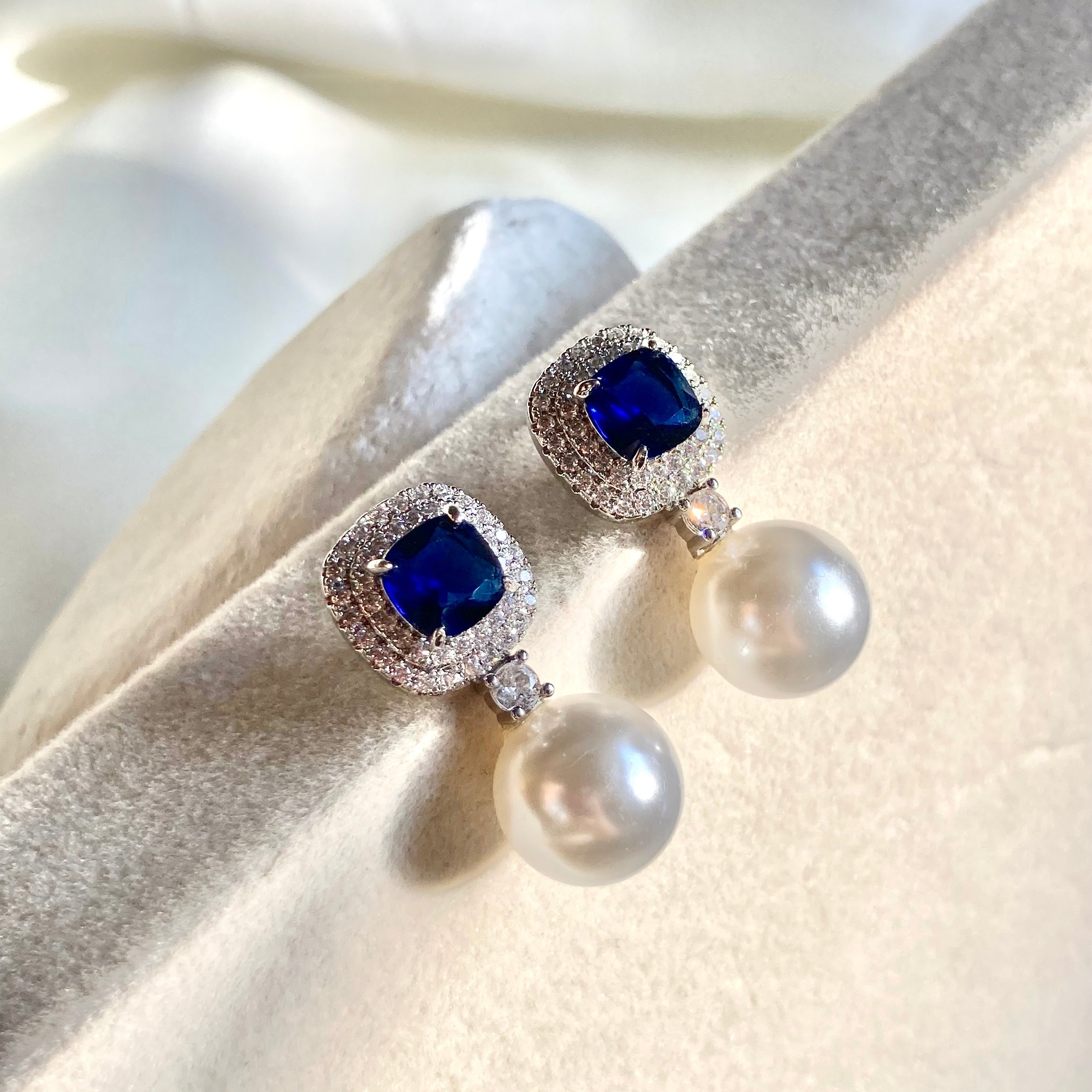 Sapphire Earrings