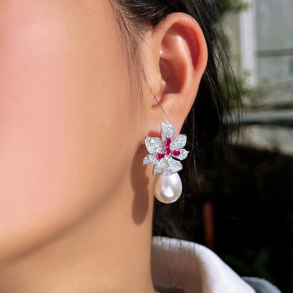 Ruby Earrings