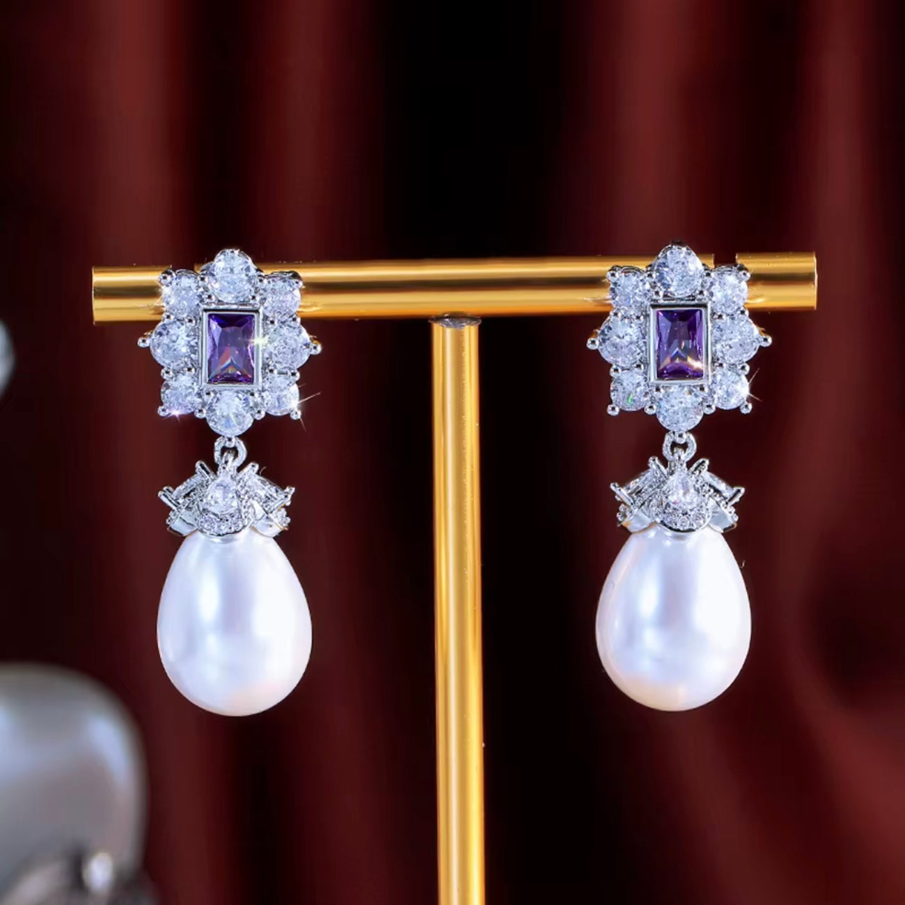 Lilac Bloom Earrings