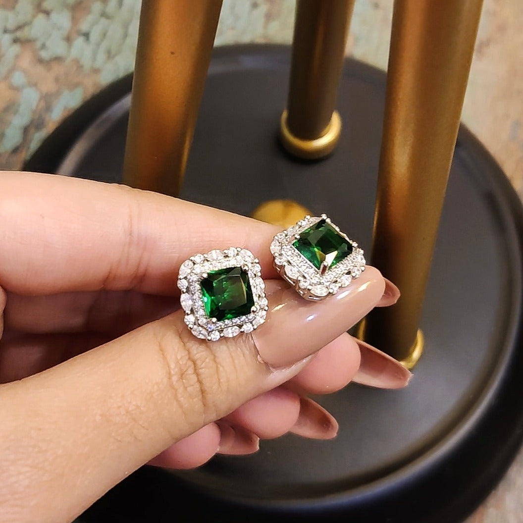 Emerald Earrings