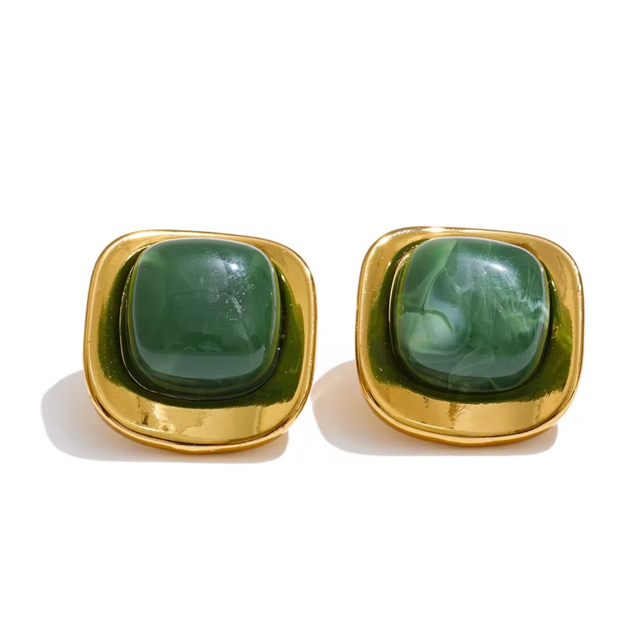 Square Frosted Studs