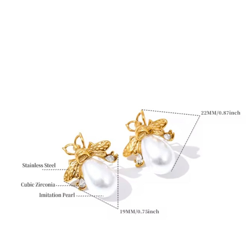 Queen Bee Luxe Studs