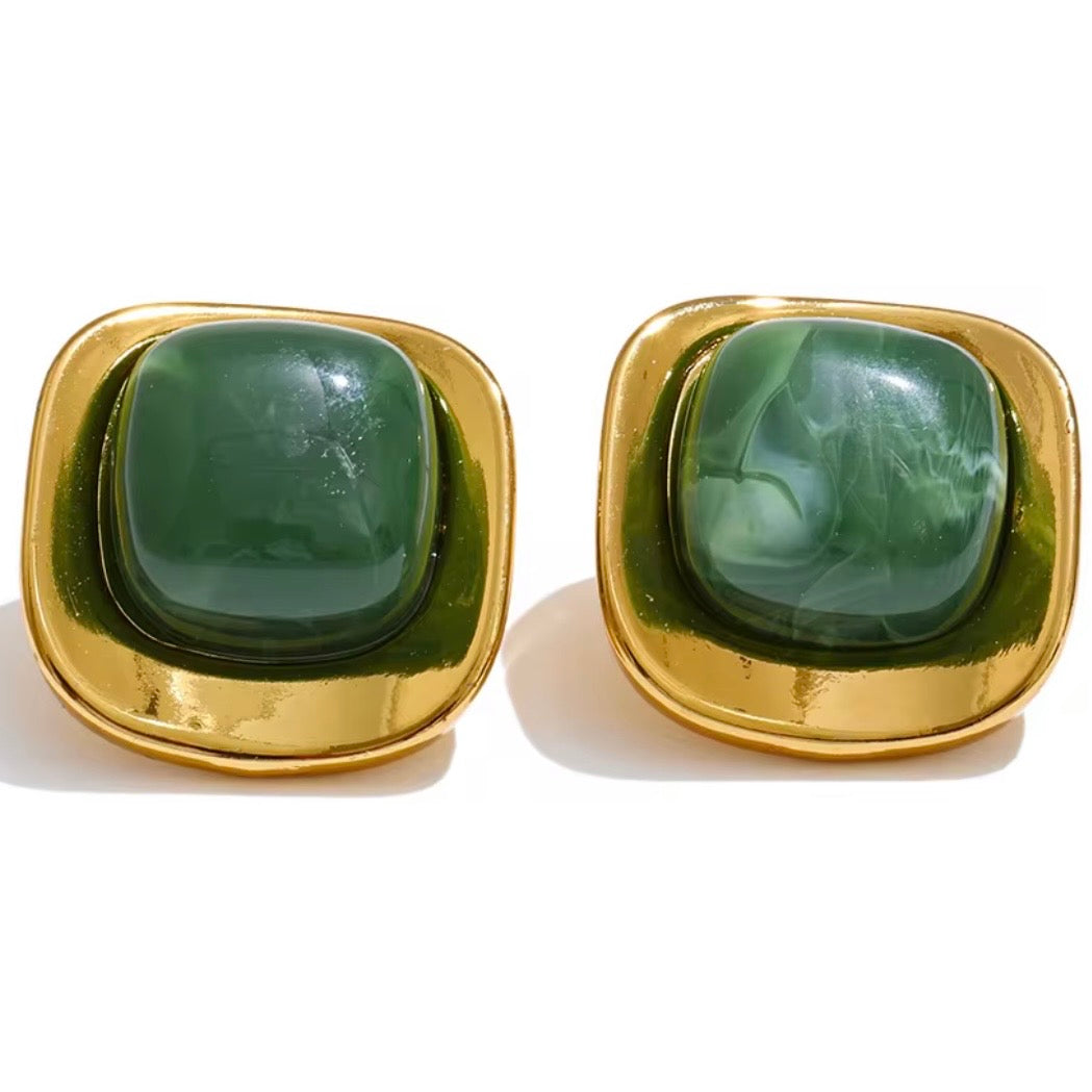 Square Frosted Studs