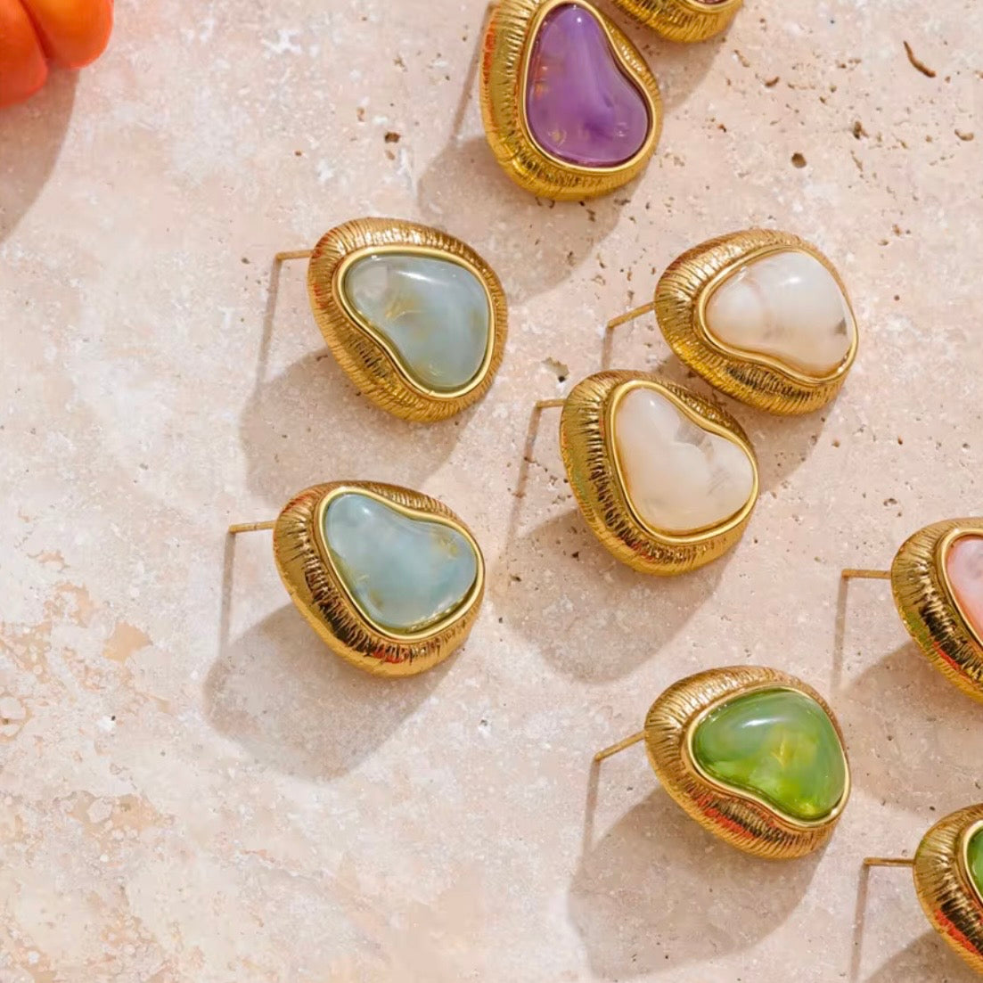 Midnight Gold Earrings