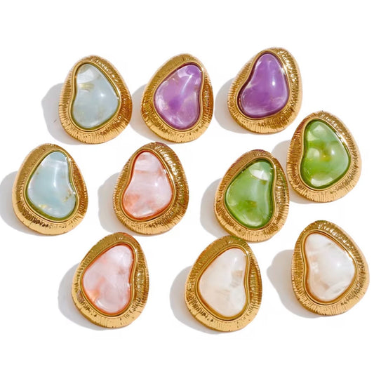 Midnight Gold Earrings