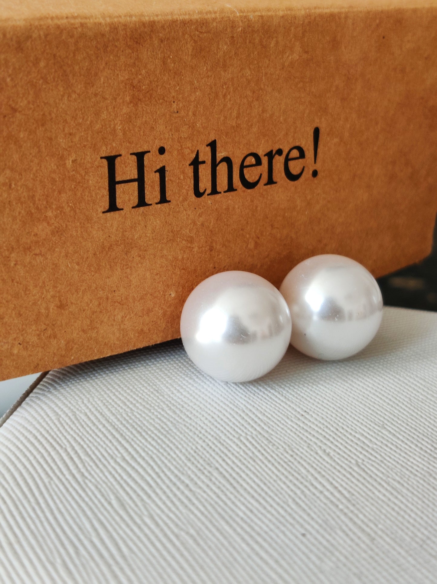 Classic Pearl Studs