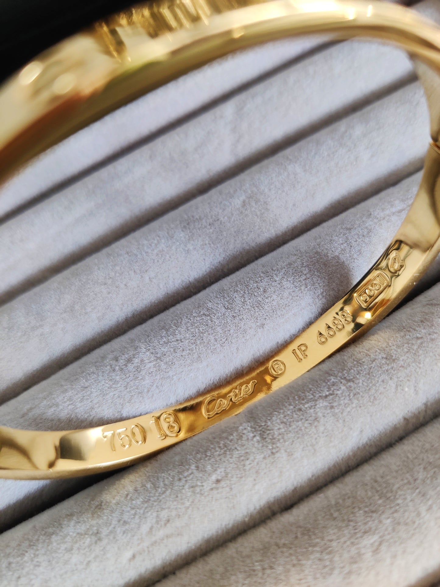 Luxe Cartier Love Bangle