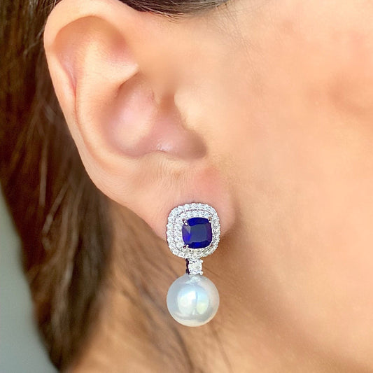 Sapphire Earrings