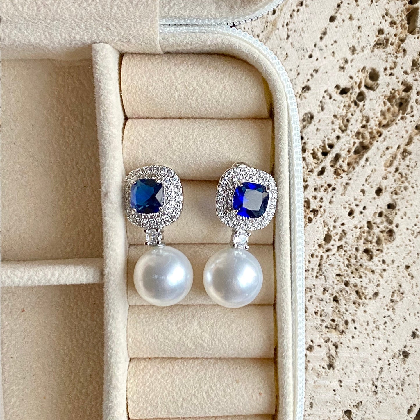 Sapphire Earrings