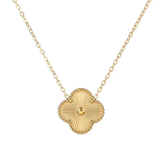 Premium Clover Necklace Gold